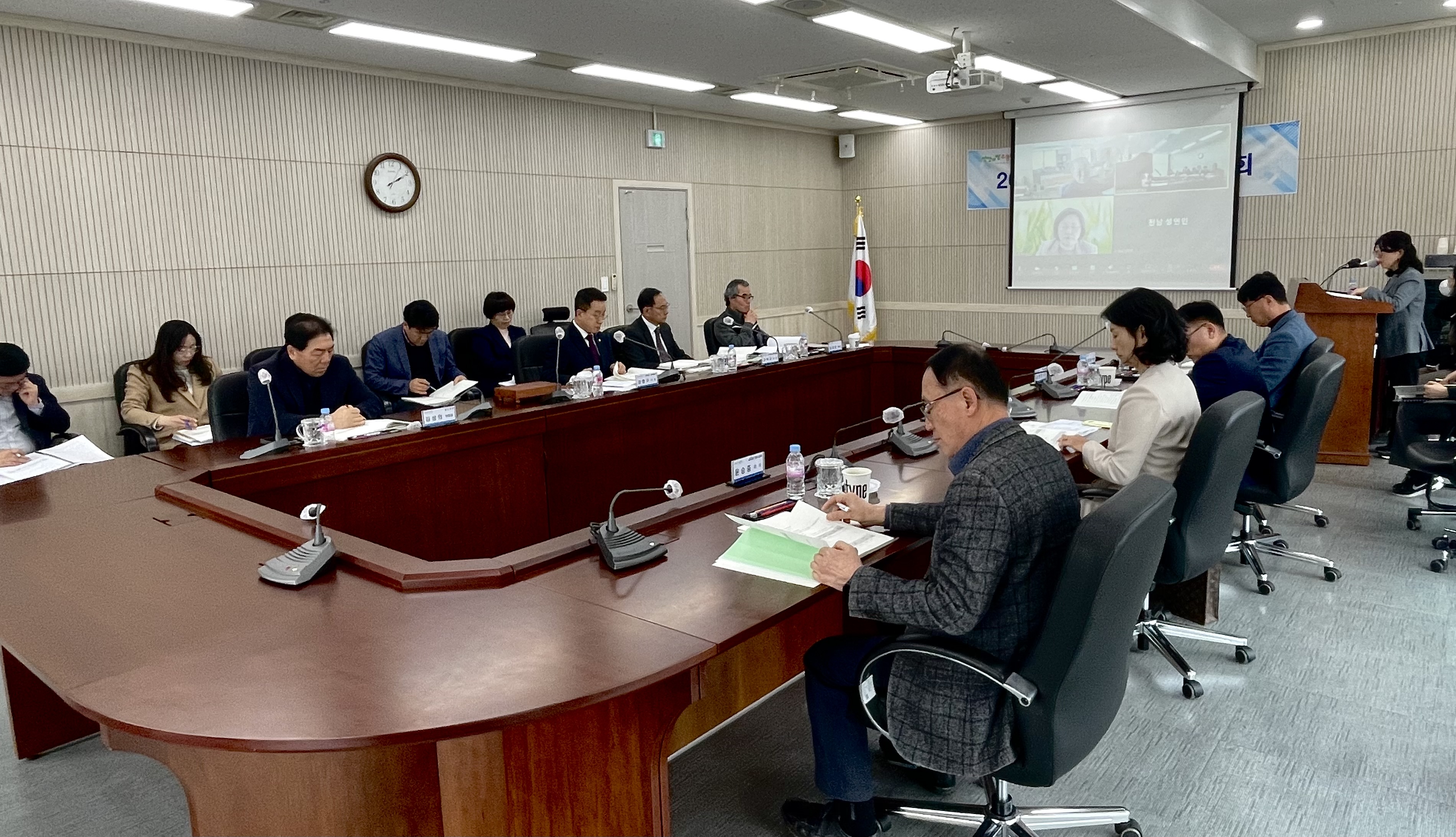 제1회 전남인재평생교육진흥원 임시 이사회 2