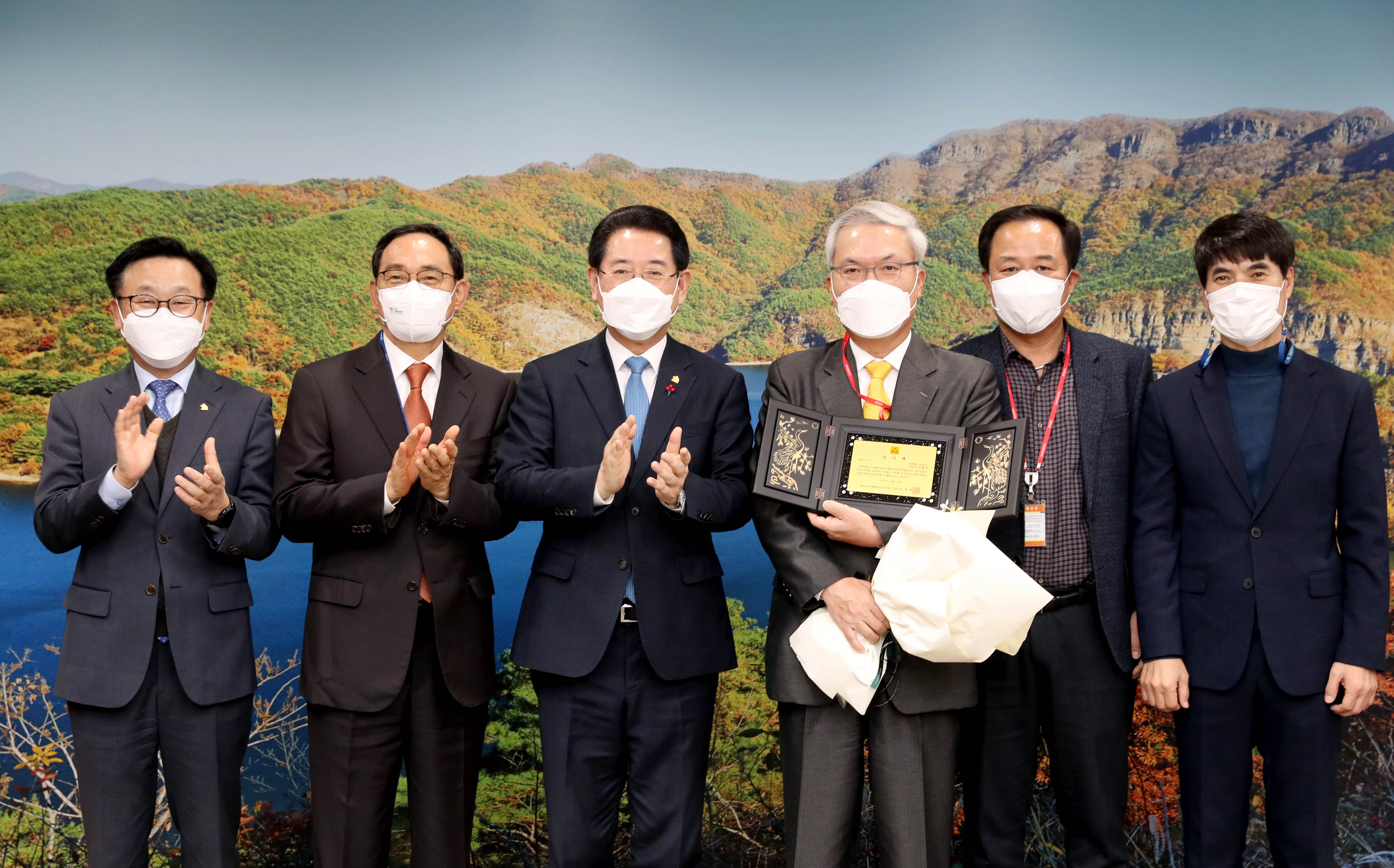 한맥테코산업(주) 인재육성 장학금 기탁 1